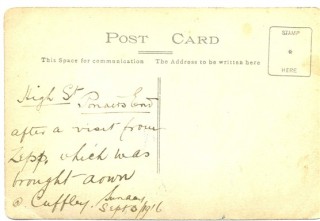 Bombs land in Hertfordshire ! | Bishops Stortford Museum Collection