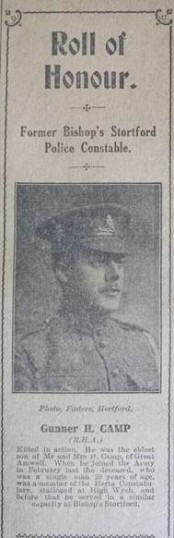 Gunner_Camp Camp, Henry, 265, Police Constable.