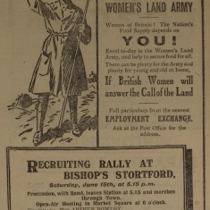 Women at War Slide show | Herts & Essex Observer, Jun 1918