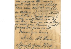 Zeppelin raid witness